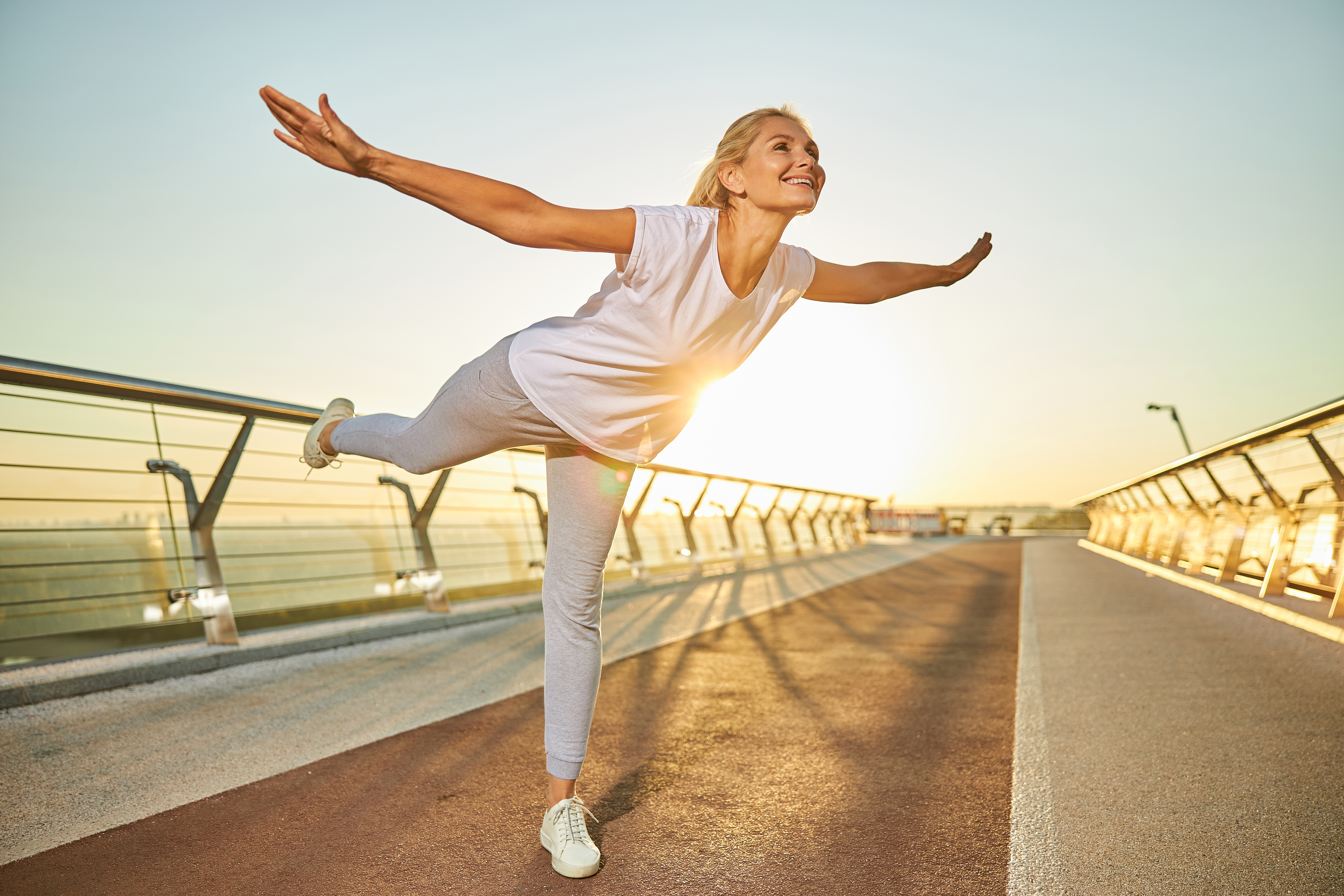 Woman navigating hormonal changes