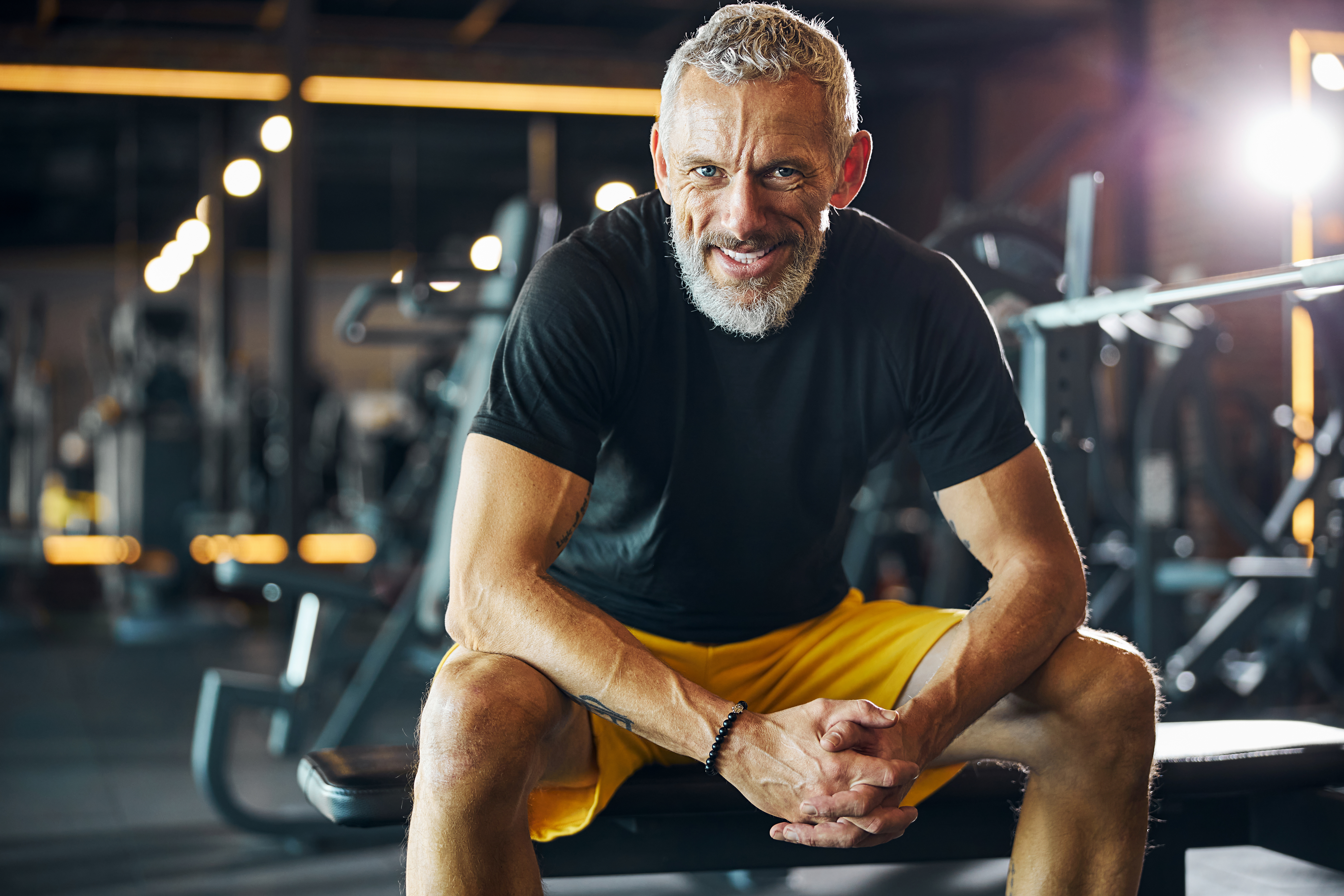 Fit man in gym — 1stRX Vitality